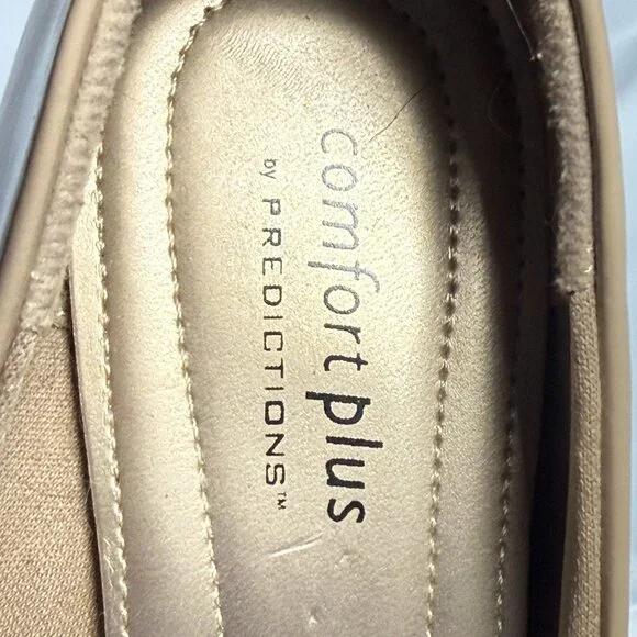 Comfort Plus by Predictions Women’s Nude Color Heels Shoes - Picture 7 of 10